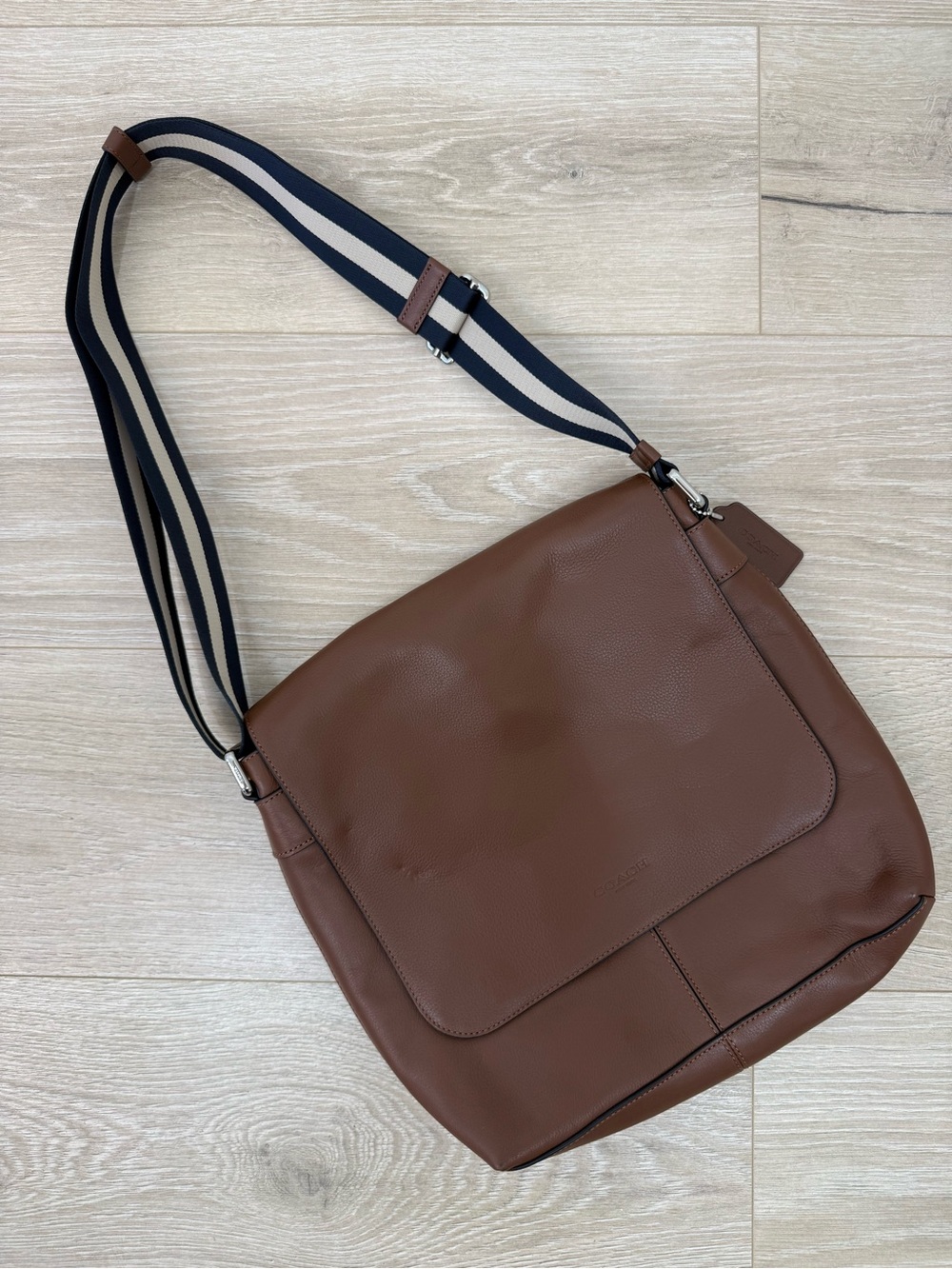 Coach Charles Small Messenger Saddle Bag